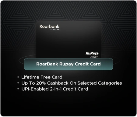 RoarBank RuPay Credit Card — RoarBank ka credit card