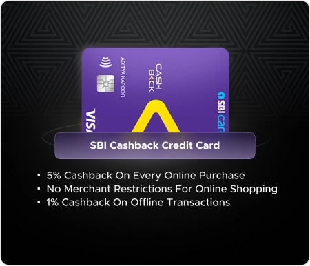 SBI Cashback Credit Card