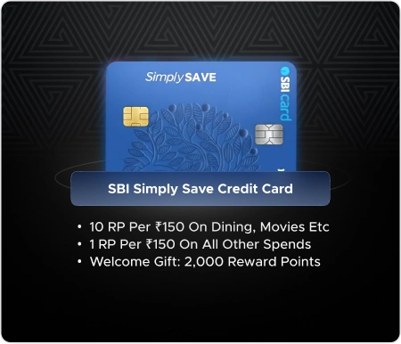 SBI SimplySAVE Credit Card — SBI Card ka credit card