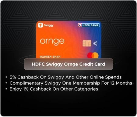 HDFC Swiggy Ornge Credit Card — HDFC Bank ka credit card