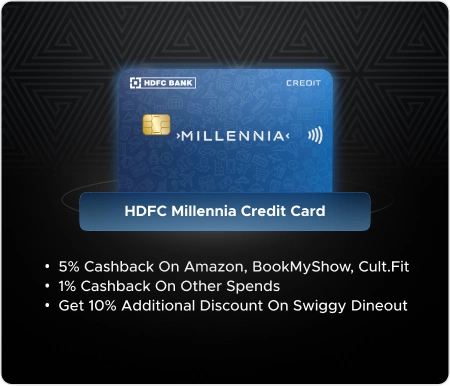 HDFC Millennia Credit Card — HDFC Bank ka credit card