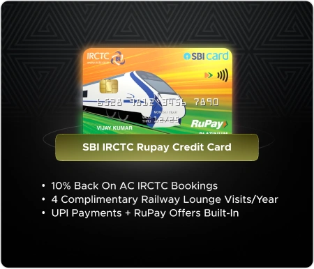 SBI IRCTC RuPay Credit Card — SBI Card ka credit card